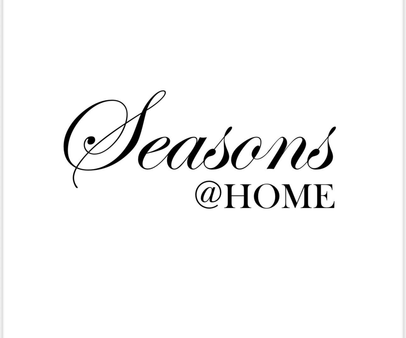 Navigate to SEASONS @ HOME store page
