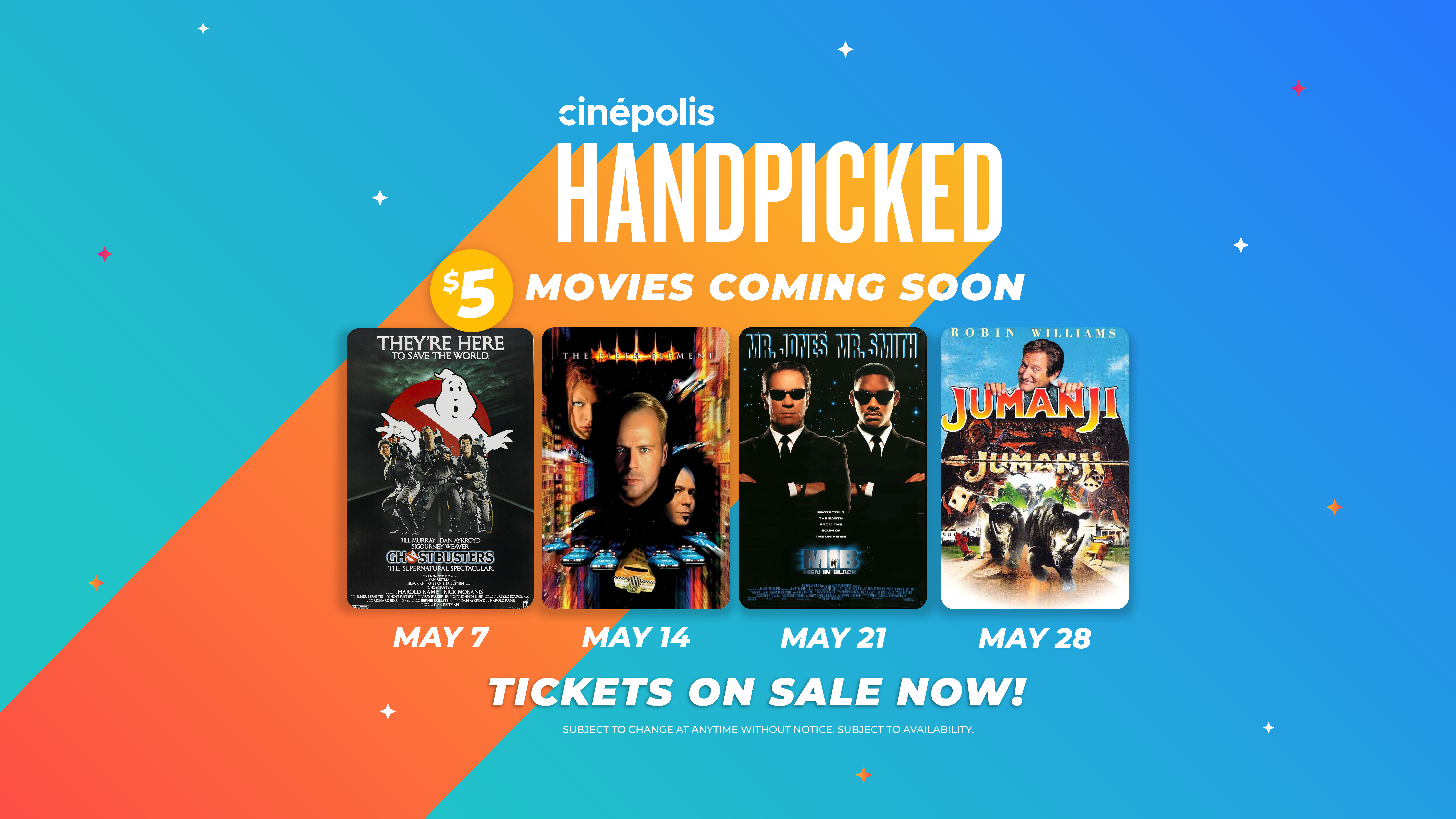 $5 Handpicked Classics for May