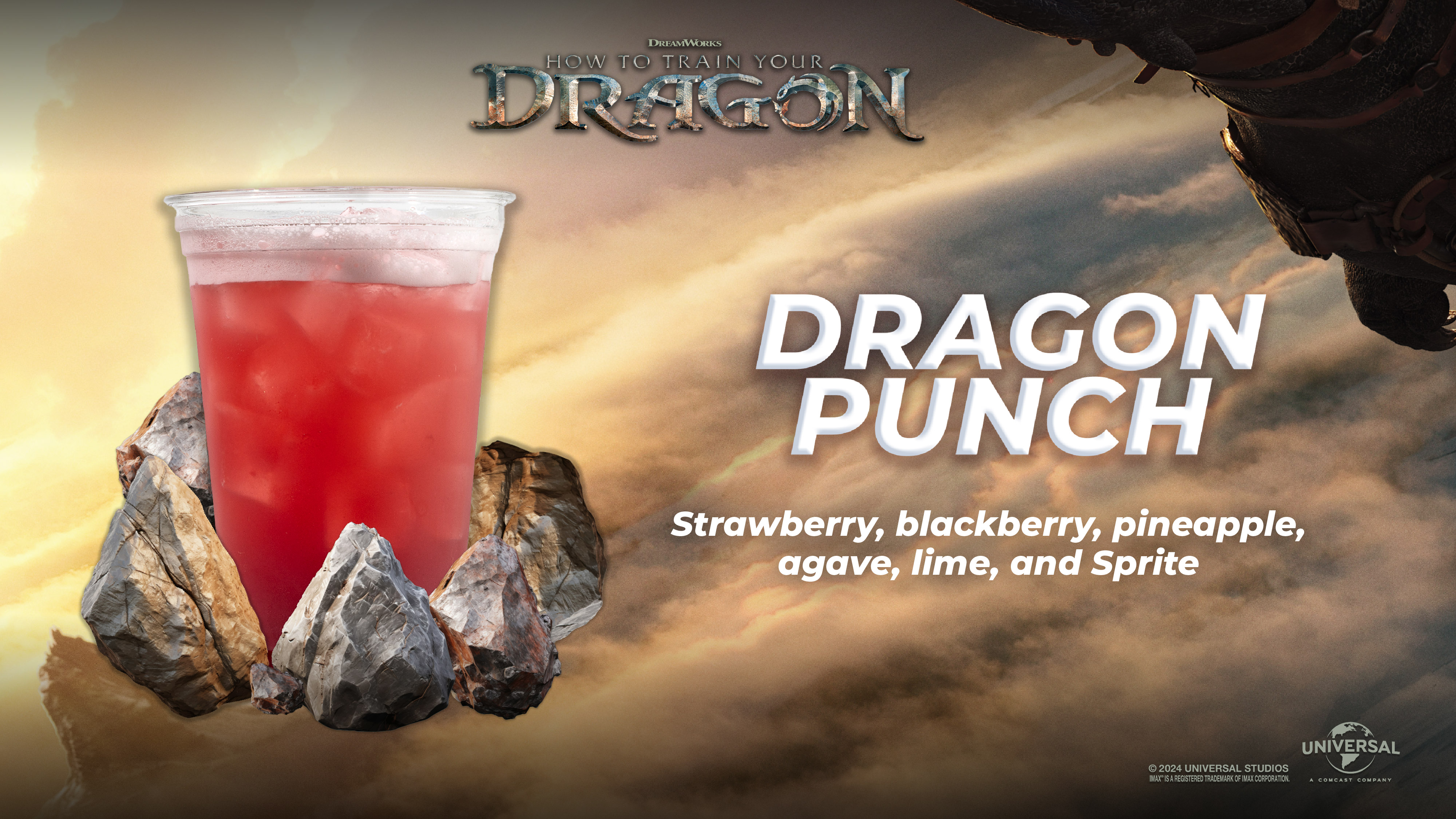 How to Train Your Dragon Drink at Cinepolis!