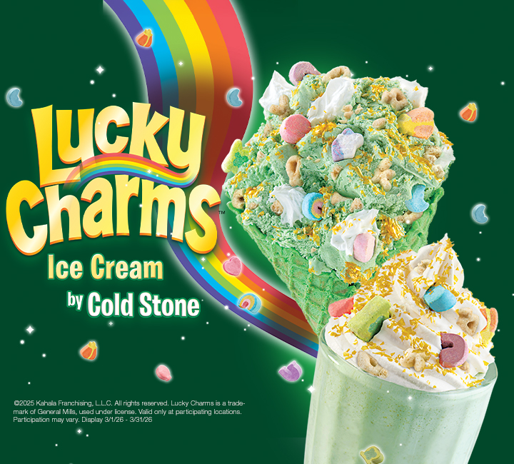 Cold Stone Creamery Lucky Charms