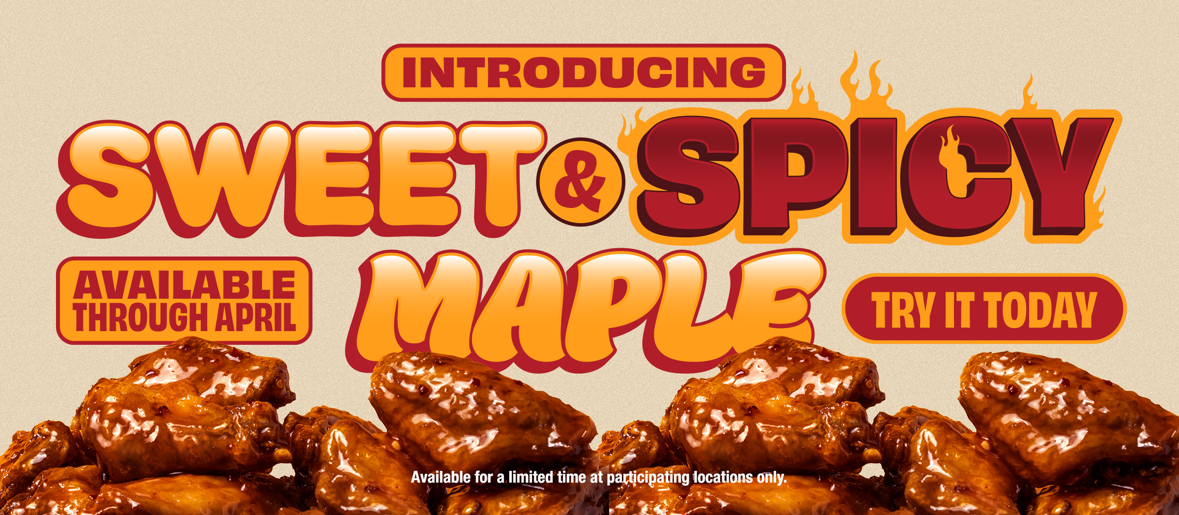 Epic Wings Sweet & Spicy Maple