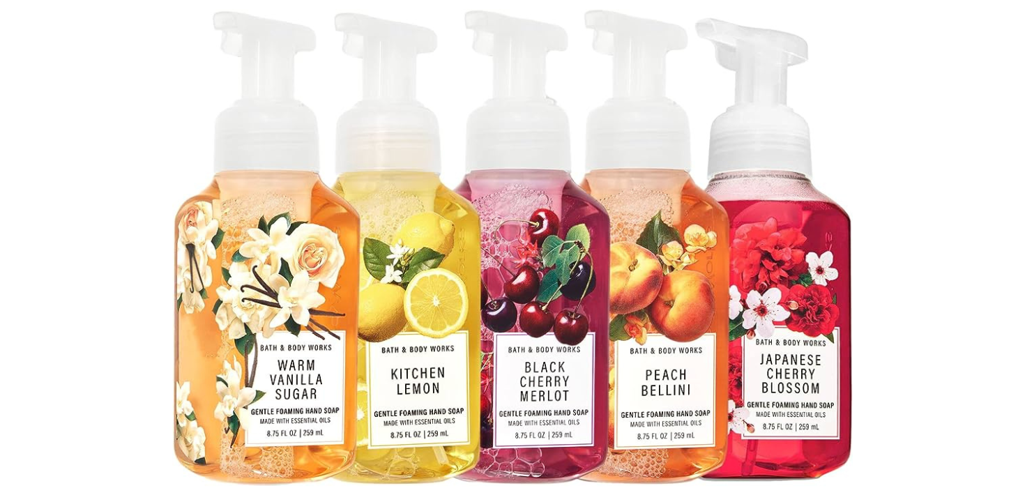 $2.95 all hand soaps & bar soap