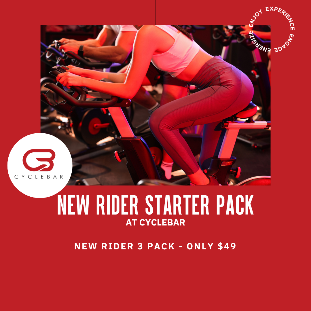 New Rider Starter Pack at CycleBar