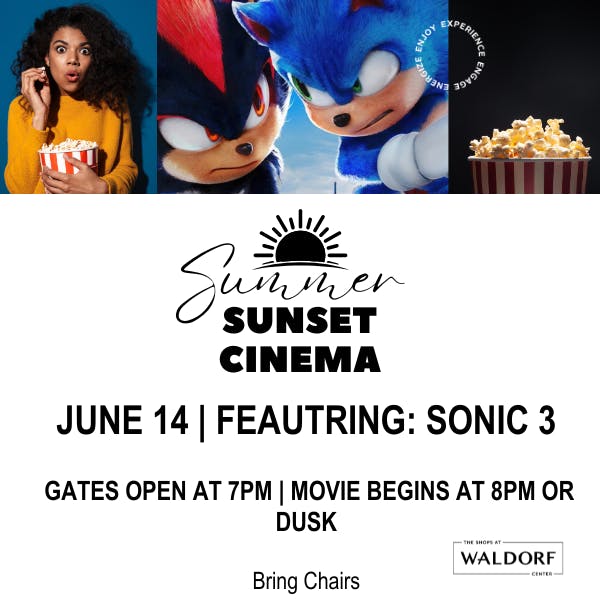 Sonic 3 summer sunset cinema