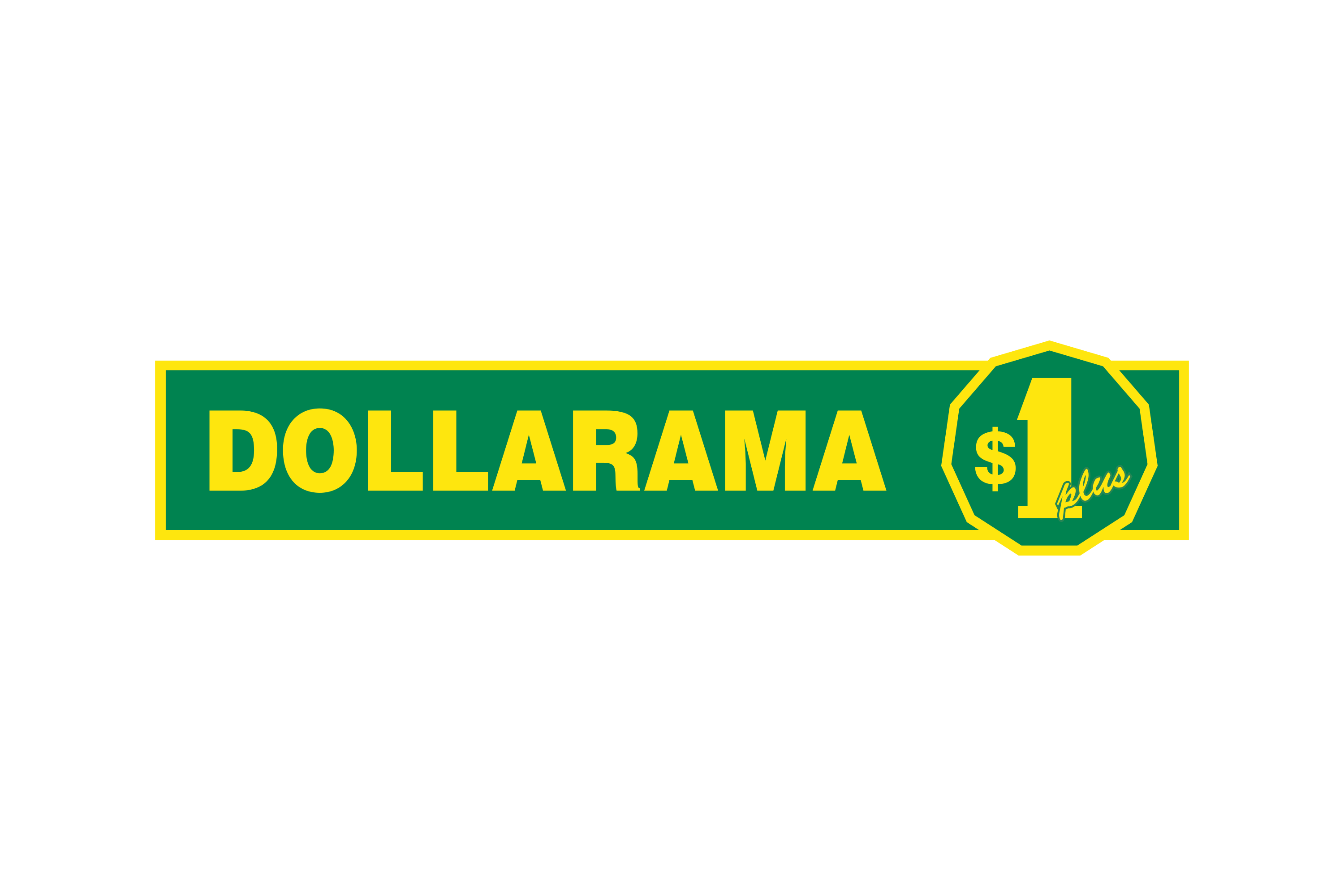 Store branding logo for Dollarama