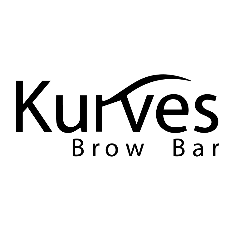 Store branding logo for Kurves Brow Bar