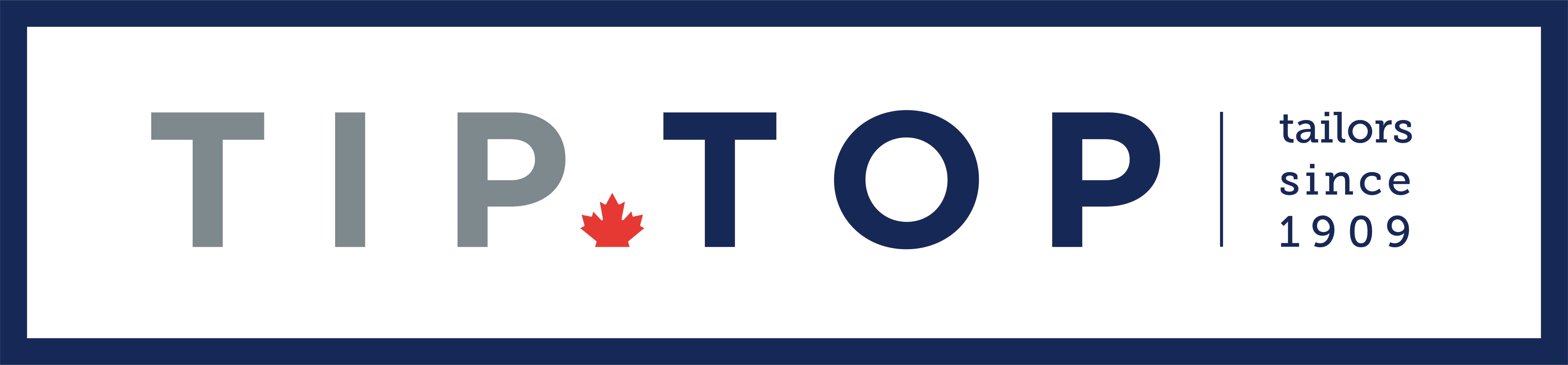 Store branding logo for Tip Top Tailors