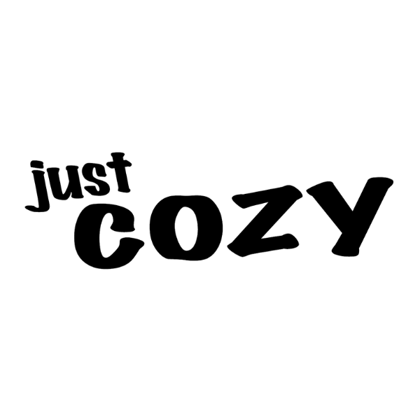 Store branding logo for Just Cozy
