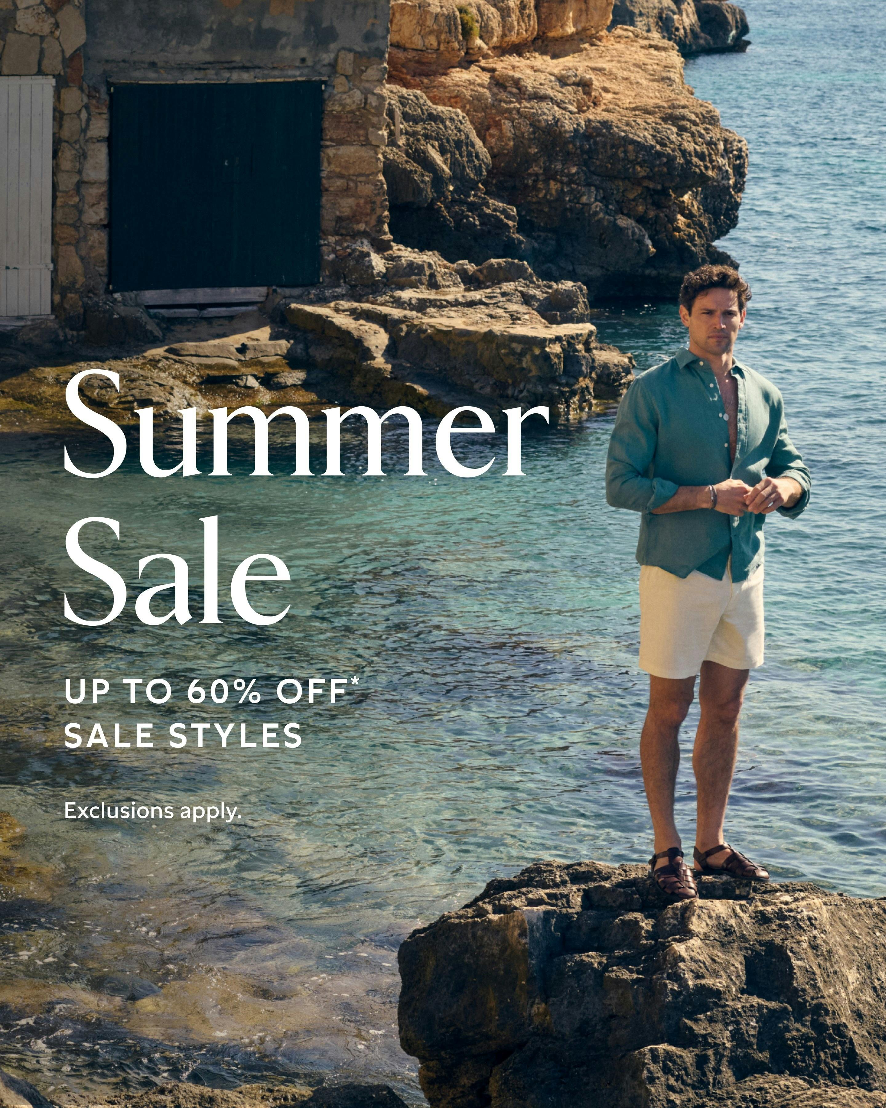 UP TO 60% OFF SALE STYLES