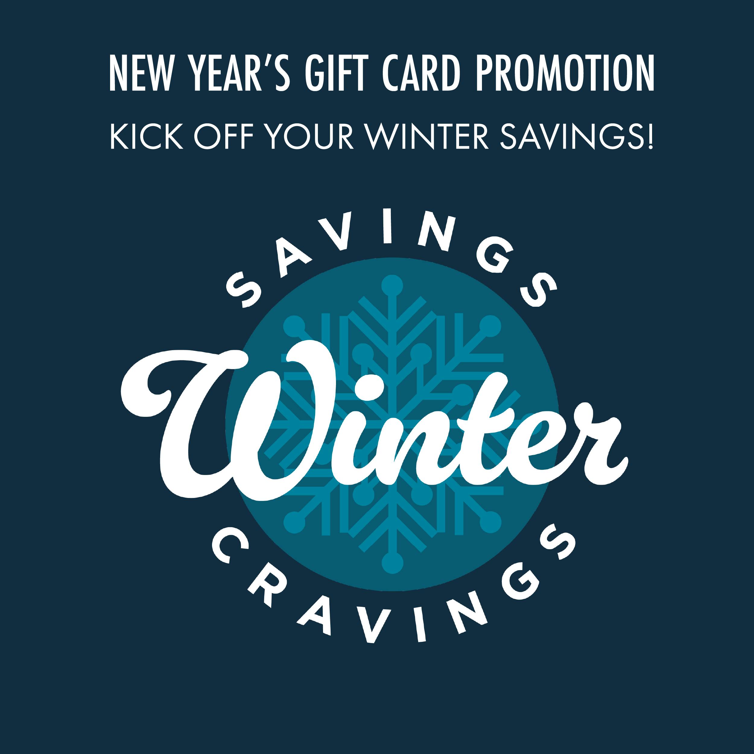 New Year's Gift Card Promotion