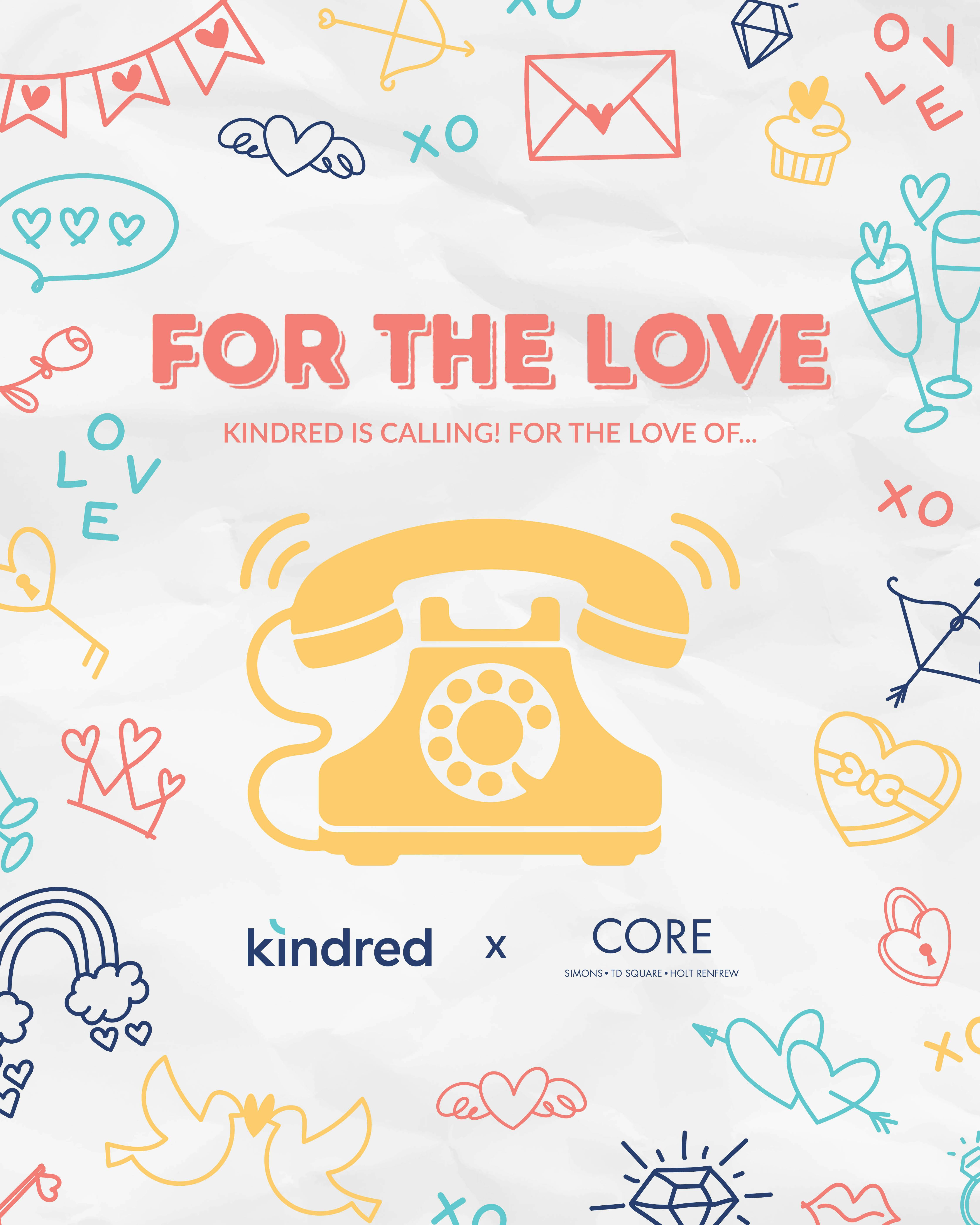 For The Love - Kindred Pop-Up