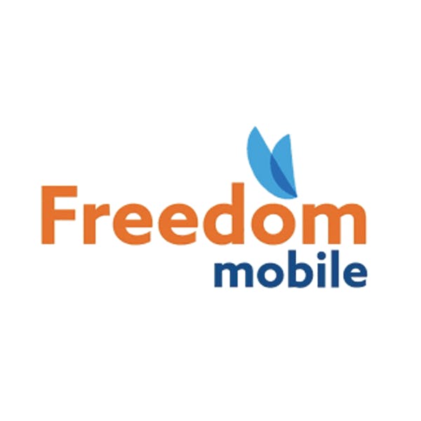 Store branding logo for Freedom Mobile