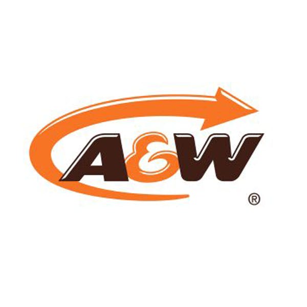 Brand logo for A&W which will redirect you to store details page.