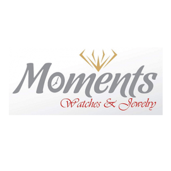 Store branding logo for Moments Watches & Jewelery