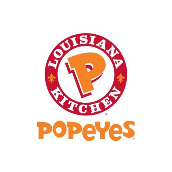 Store branding logo for Popeyes Chicken