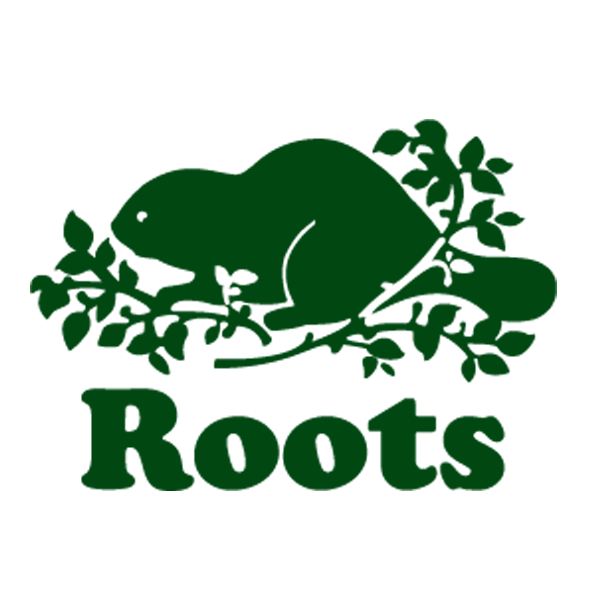Store branding logo for Roots