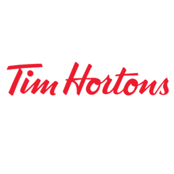 Store branding logo for Tim Hortons