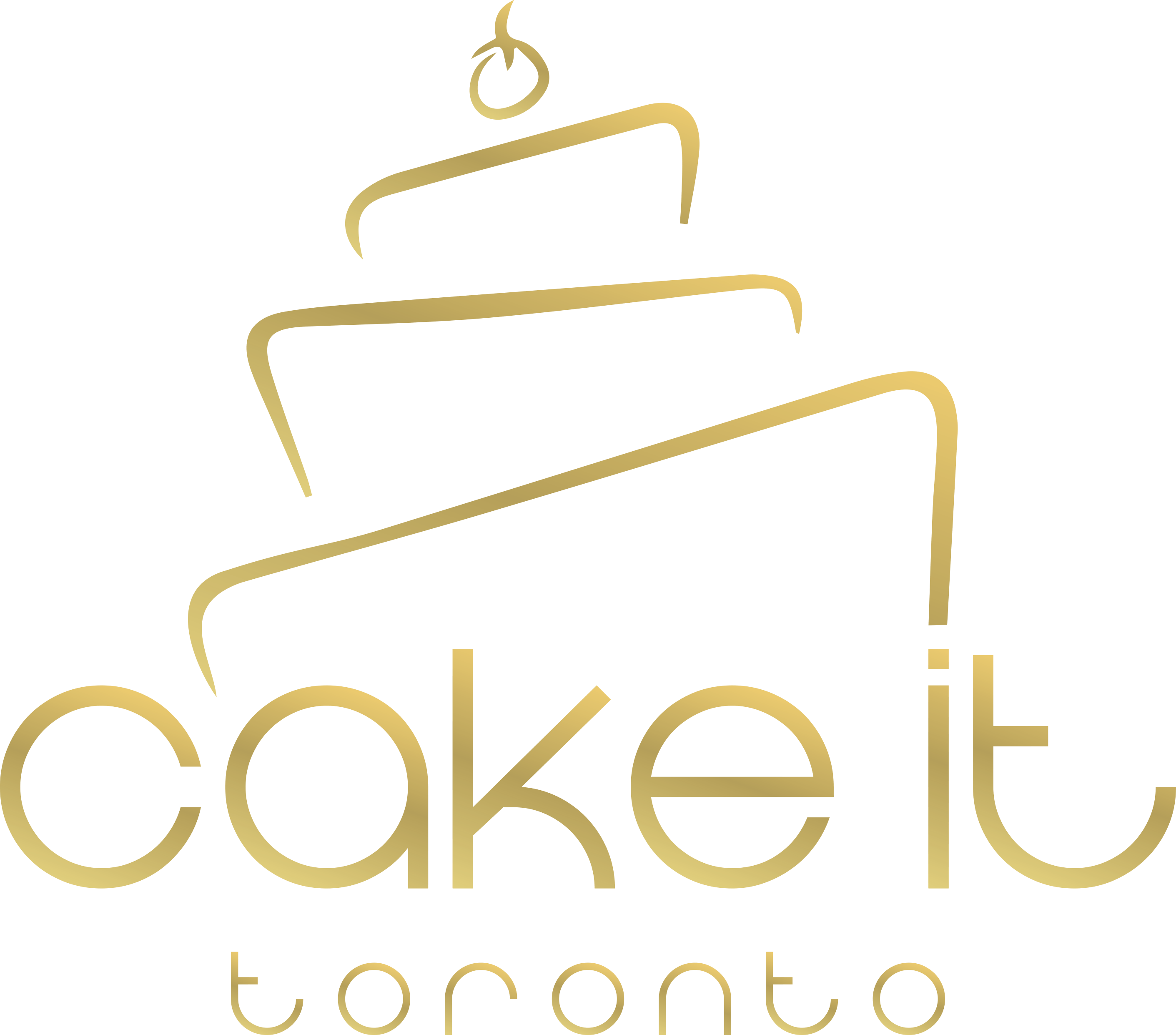 Store branding logo for Cake it Toronto