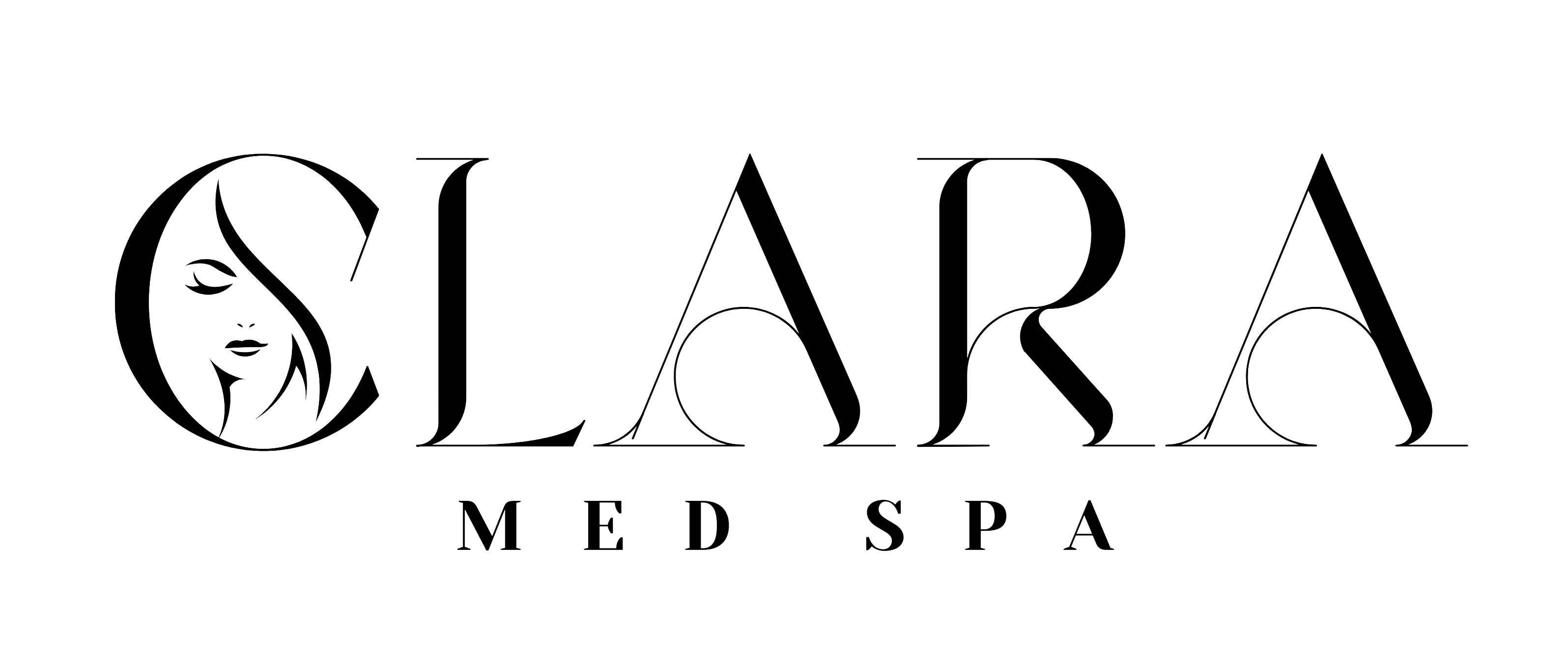 Store branding logo for Clara Med Spa