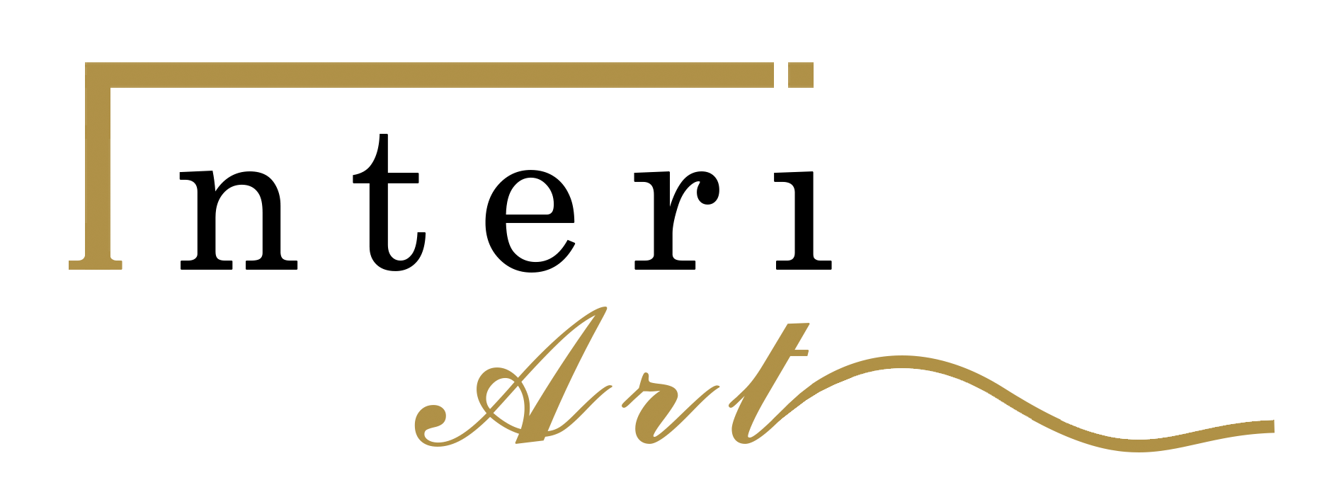 Store branding logo for InteriArt