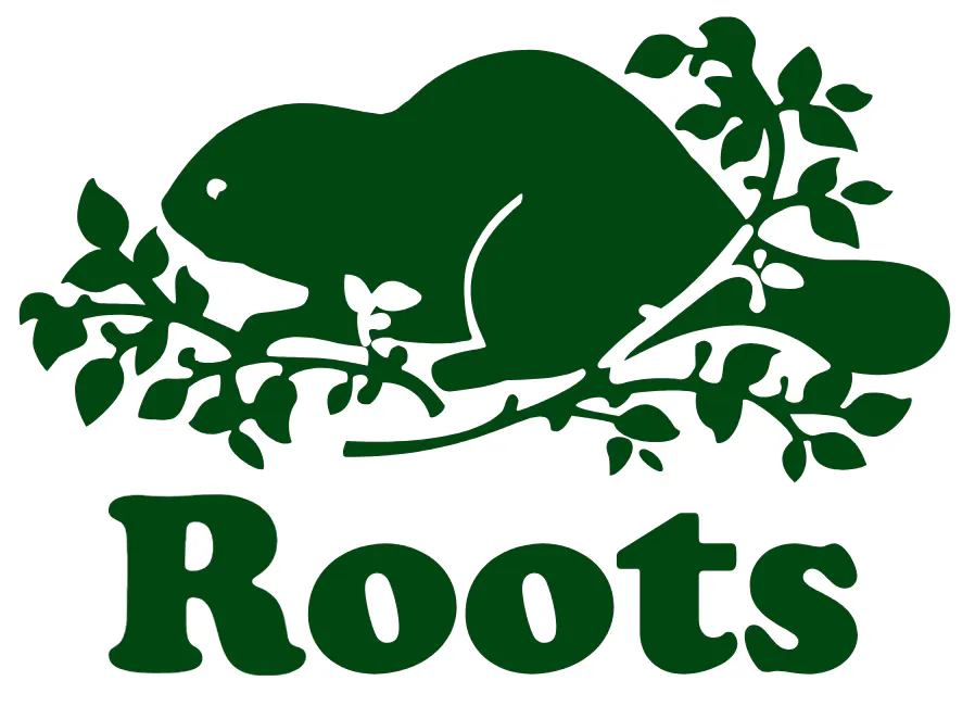 Store branding logo for Roots