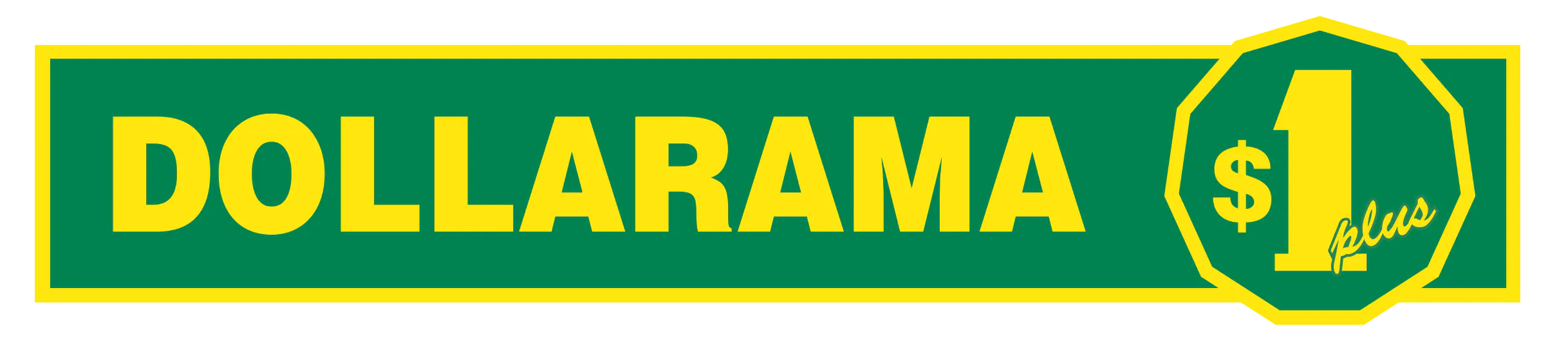 Store branding logo for Dollarama