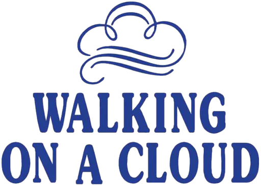 Store branding logo for Walking on A Cloud