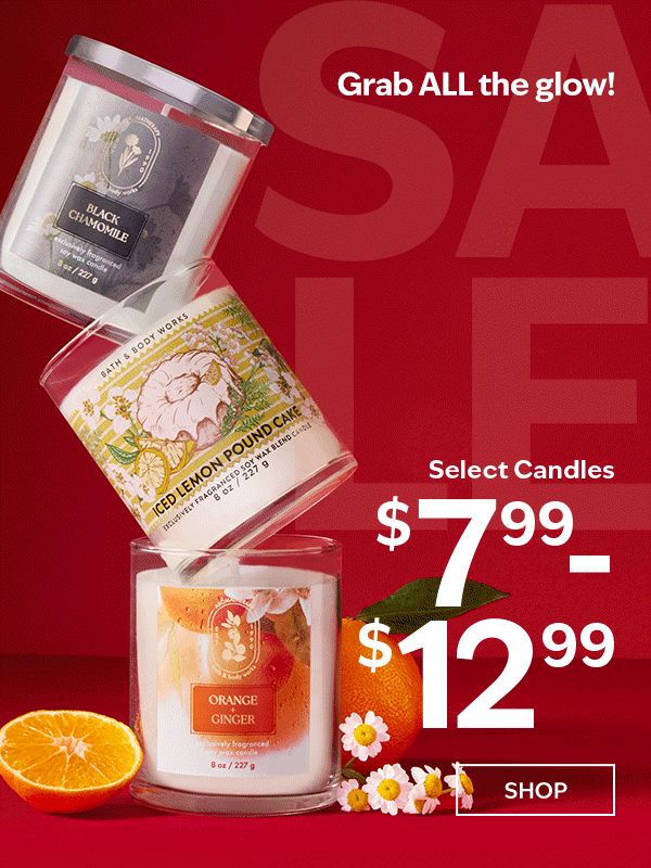 Bath & Body Works | Select Candles On Sale | OKC Outlets