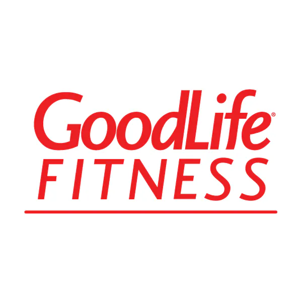 Store branding logo for GoodLife Fitness - Opening Soon!